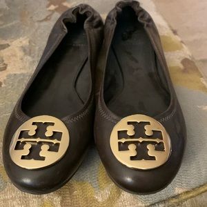 Tory Burch Ballet Flats Size 10, never worn